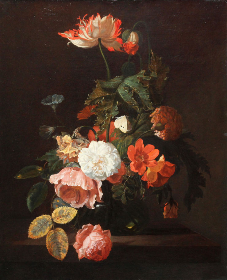 Dutch Golden Age Still Life Flowers by Simon Pietersz Verelst Richard Taylor Fine Art