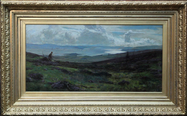 Clyde Landscape by Sir David Murray at Richard Taylor Fine Art