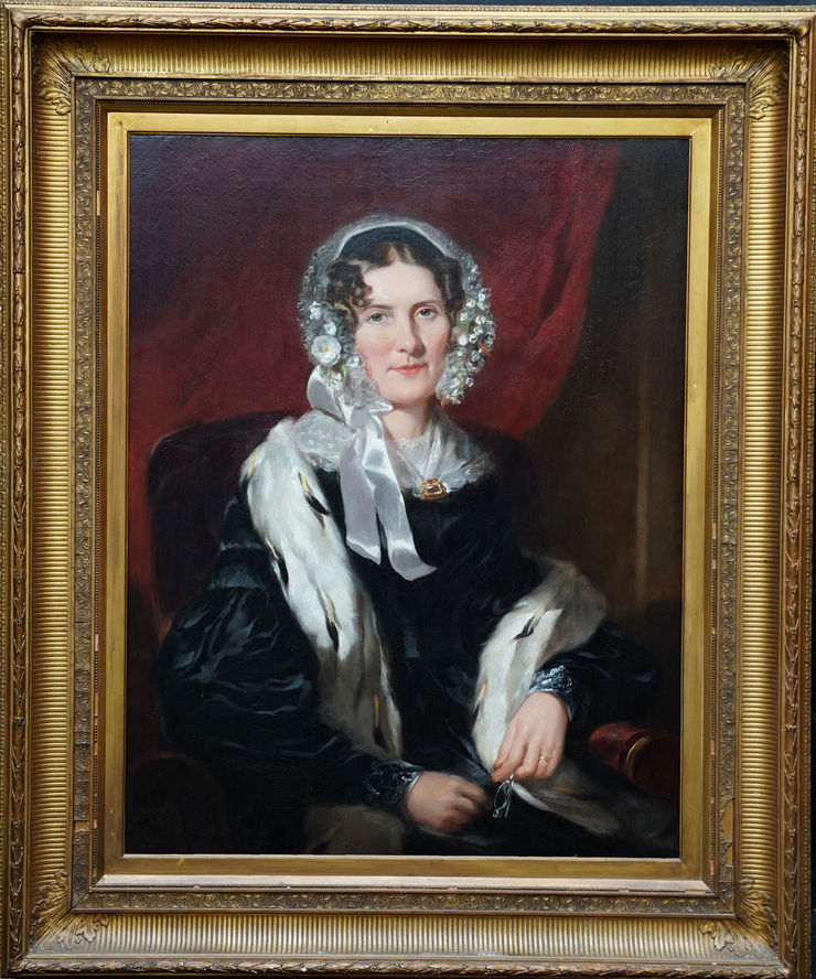 British Portrait of a Lady by Martin Archer Shee at Richard Taylor Fine Art