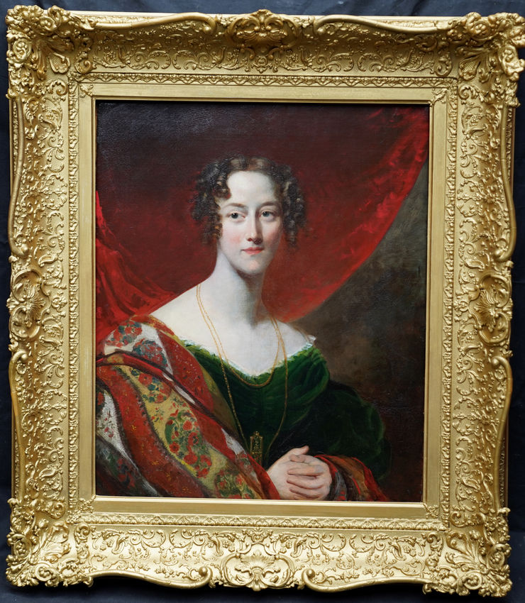 Sir Thomas Lawrence (circle) -  Portrait of a Lady - Richard Taylor Fine Art