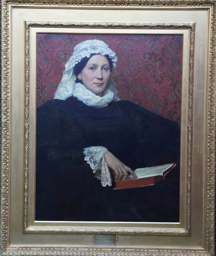 British Female Portrait by William Blake Richmond at Richard Taylor Fine Art