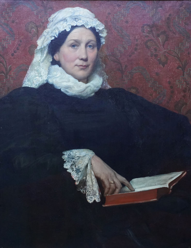 British Victorian Portrait by William Blake Richmond Richard Taylor Fine Art
