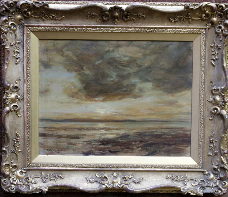 Arran Seascape Scottish Impressionist Art by Charles Lawton Wingate at Richard Taylor Fine Art