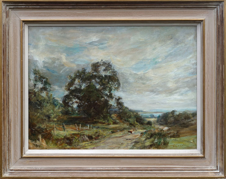 Scottish Landscape by Charles James Lawton Wingate at Richard Taylor Fine Art