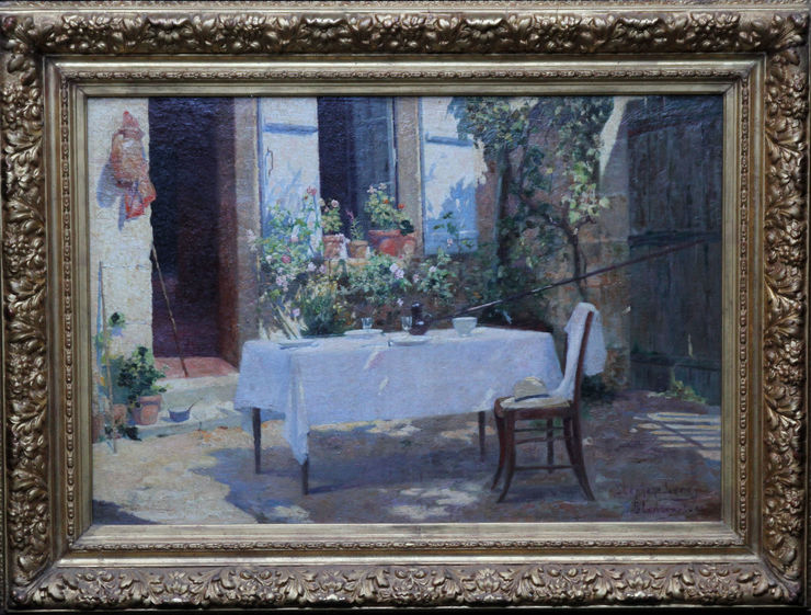 Lunch Al Fresco by Stephane Leroy available at Richard Taylor Fine Art