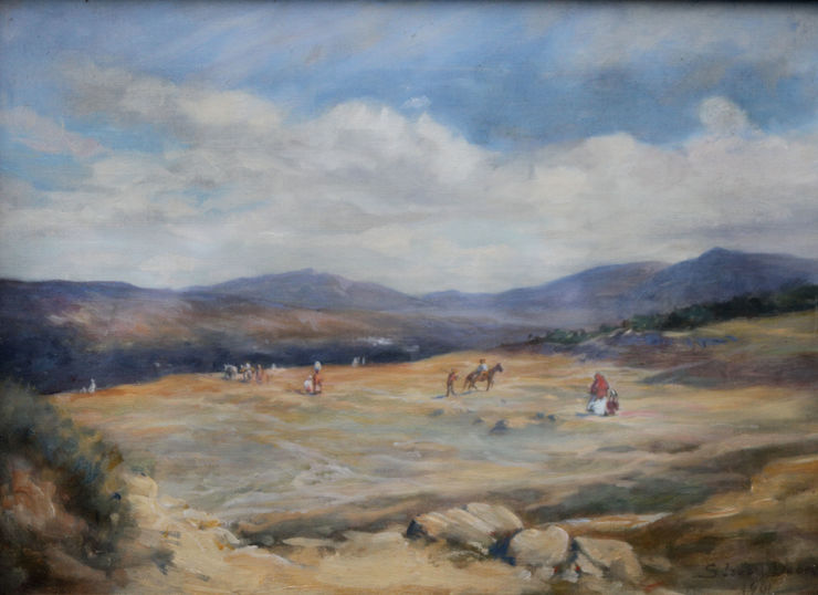 Spanish Landscape by Susan Isabel Dacre Suffragette Richard Taylor Fine Art