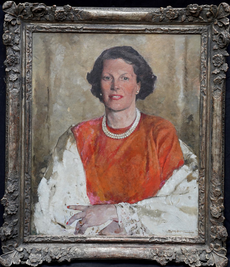 British Political Portrait by Sydney Seymour Lucas at Richard Taylor Fine Art