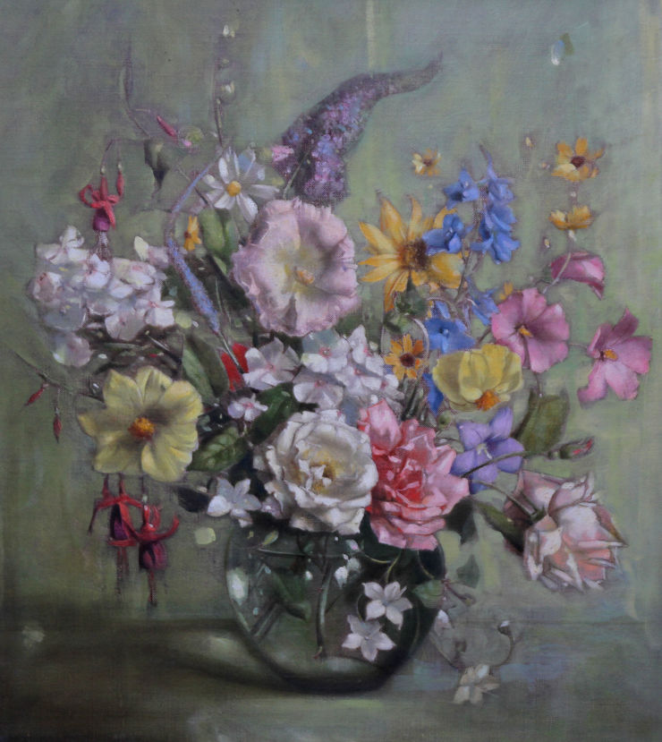 Floral Still Life by Terence Loudon Richard Taylor Fine Art