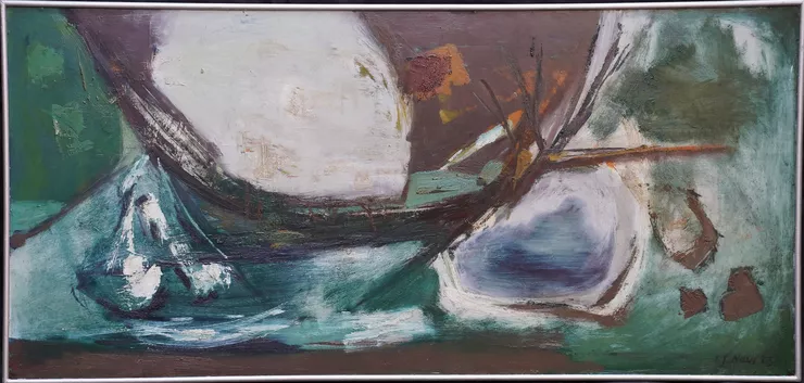 Thomas John Nash - Sixties Abstract -  Richard Taylor Fine Art