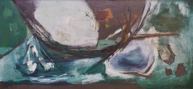 Thomas John Nash - Sixties Abstract - Richard Taylor Fine Art