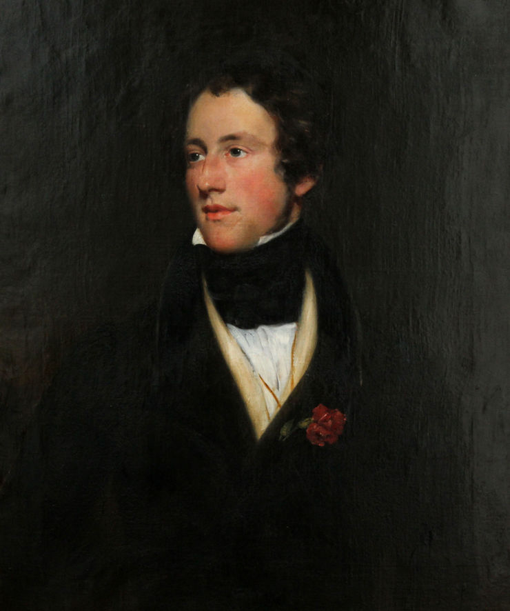 Victorian Male Portrait by Thomas Lawrence (circle) Richard Taylor Fine Art