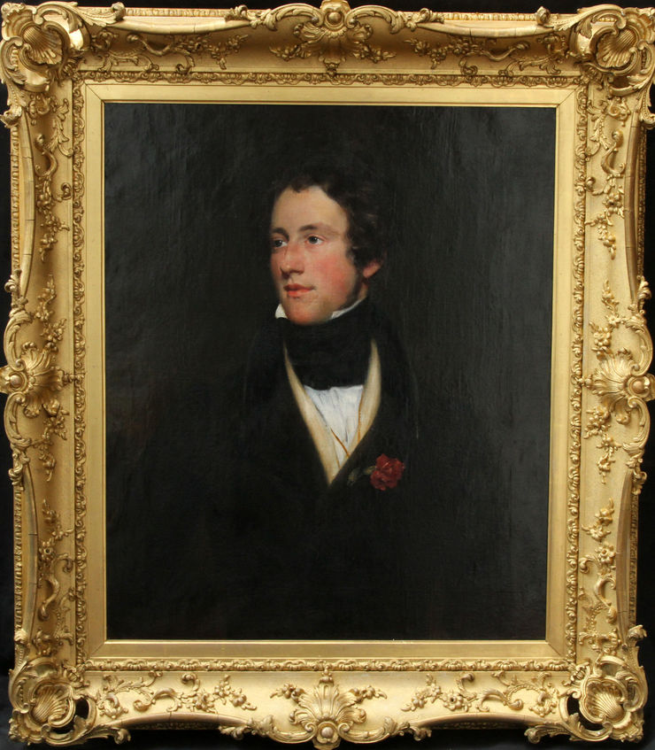 Portrait of a Gentleman by Thomas Lawrence at Richard Taylor Fine Art
