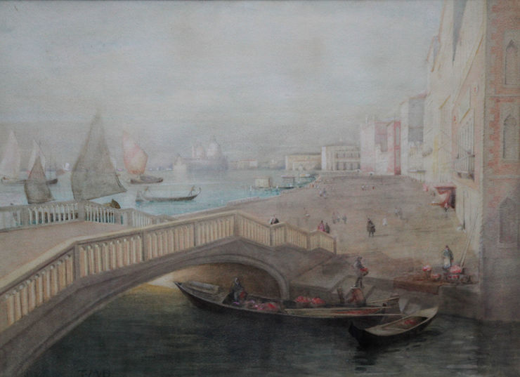 Venice by Scottish Glasgow Boy Thomas Millie Dow Richard Taylor Fine Art