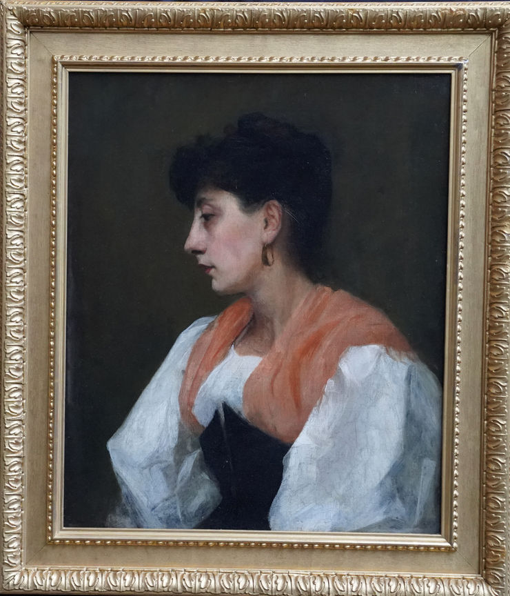 Ursula Wood Portrait of a Lady Richard Taylor Fine Art