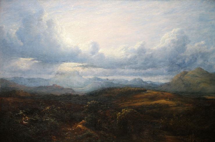 Stirling from the East by Waller Hugh Paton Richard Taylor Fine Art