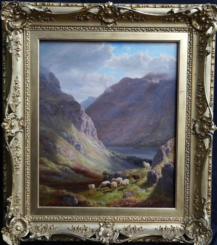 British Lake District Landscape by William M Davies at Richard Taylor Fine Art