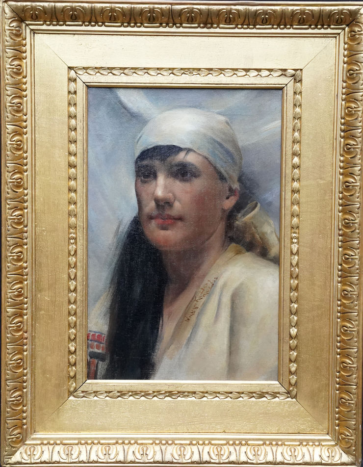 Scottish Female Portrait by William Kennedy at Richard Taylor Fine Art