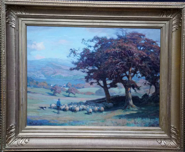 Scottish Impressionist Landscape by William Pratt at Richard Taylor Fine Art