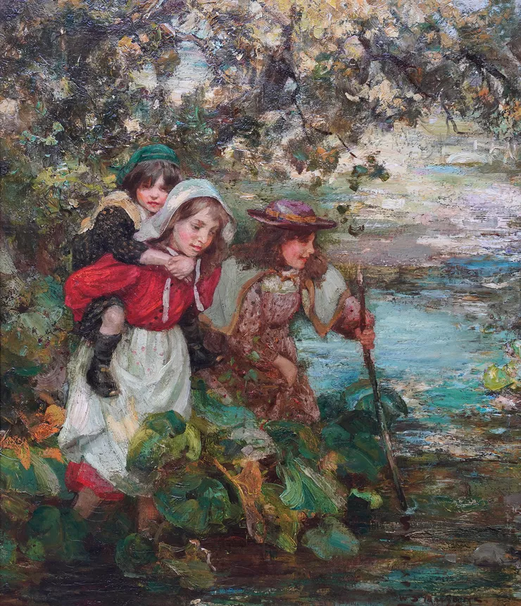 William Stewart McGeorge - Scottish Impressionist - Richard Taylor Fine Art