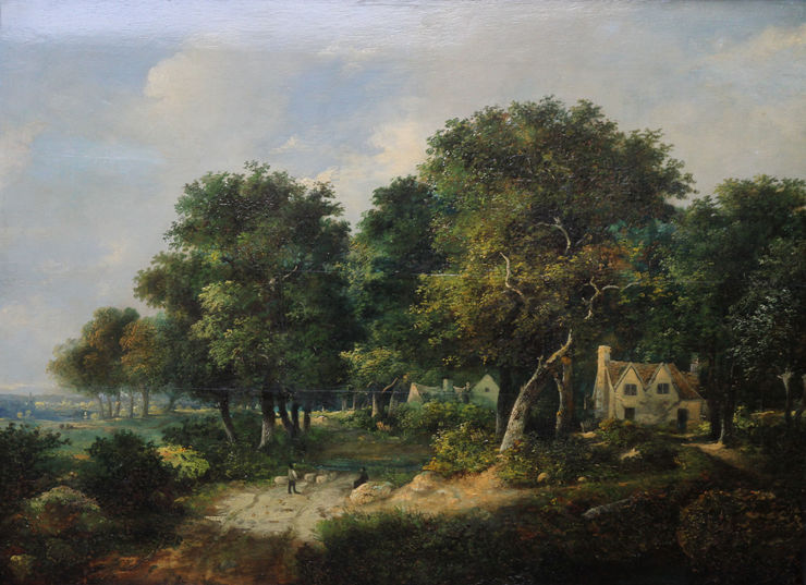 Norwich School Landscape by William Henry Cromer Richard Taylor Fine Art