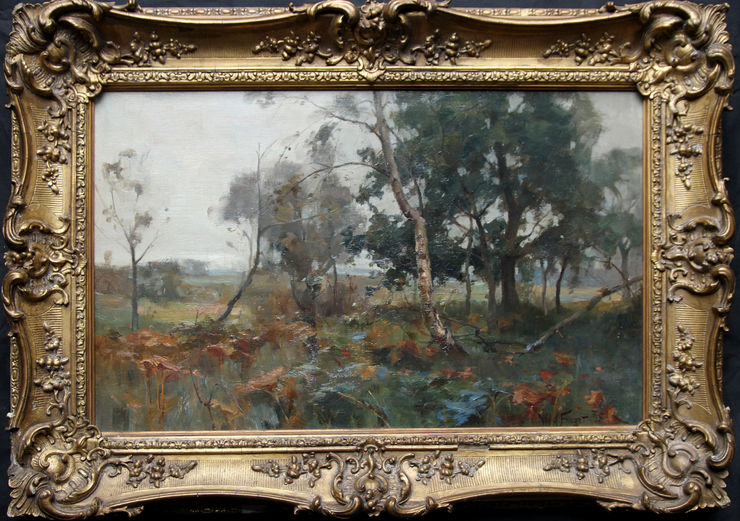 The Muirton at Blairgowrie by Scottish Impressionist William Miller Frazer at Richard Taylor Fine Art