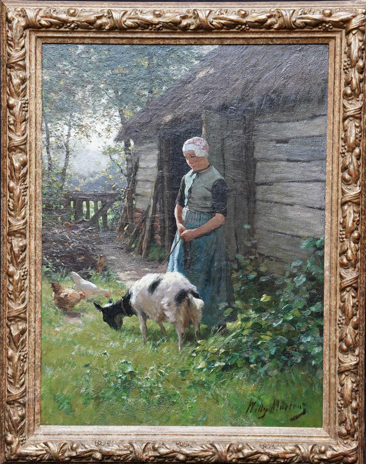 Dutch Pastoral by Willy Martens at Richard Taylor Fine Art