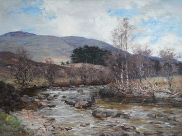 A Moorland Stream Balquidder, Scotland