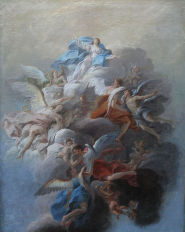 The Assumption of the Virgin Mary with Angels