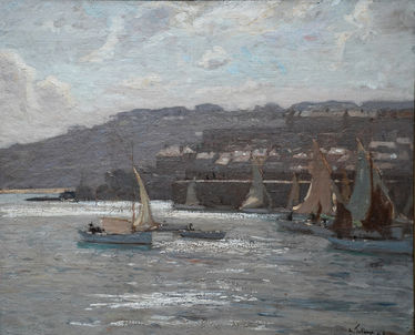 Newlyn Harbour Seascape