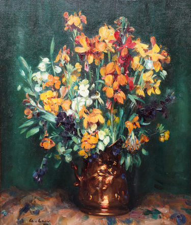 Wallflowers Floral Still Life