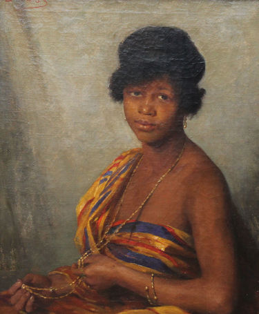 Portrait of a Woman from the Gold Coast