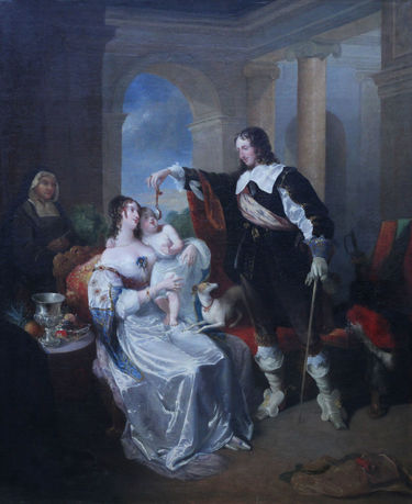 Happy Days of Charles I Family Portrait