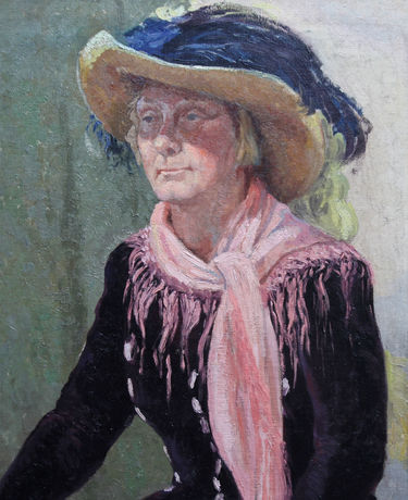 Portrait of a Lady in a Hat