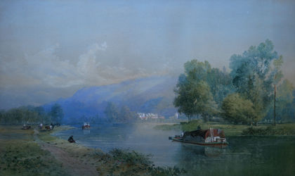 Swiss Rhine Landscape