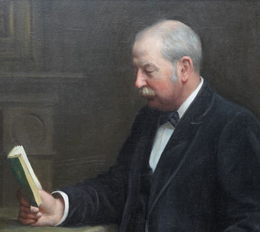 Portrait of a Gentleman Reading