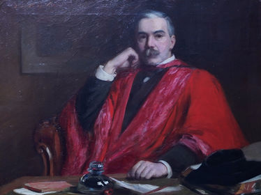 Portrait of Dr Robert Saundby (1849-1918)