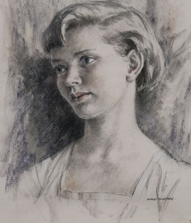 Art Deco Portrait of a Lady