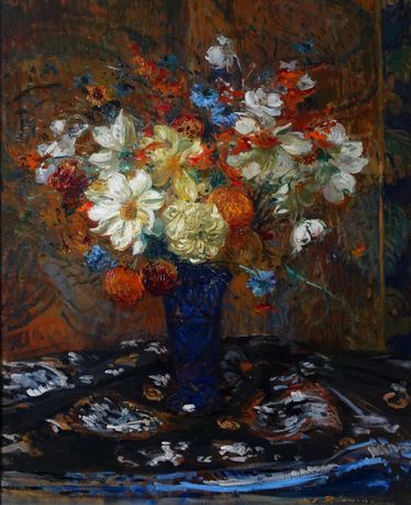 Impressionist Floral Bouquet