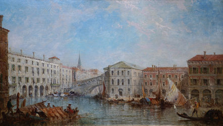 Rialto Bridge Grand Canal Venice