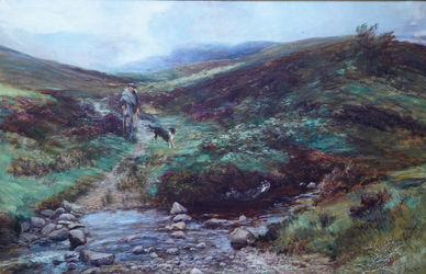Glen Cloy Arran Landscape
