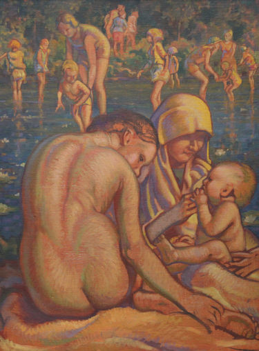 Bathing - Mother and Child