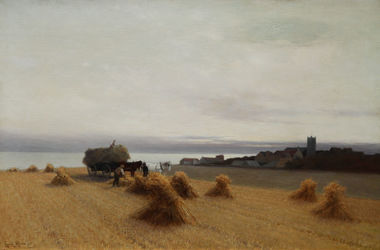 Harvesters in a Coastal Landscape