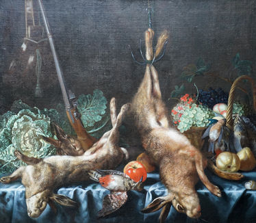 Still Life with Game, Fruit and Vegetables