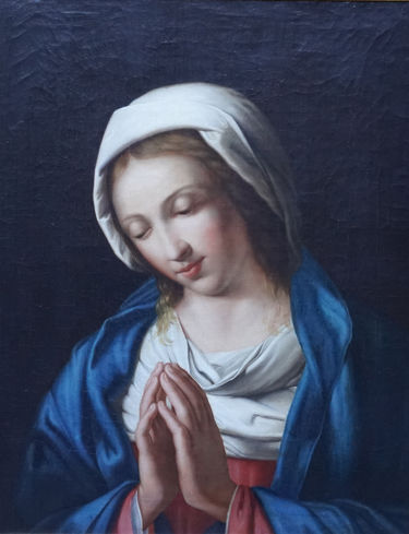 Portrait of Madonna at Prayer