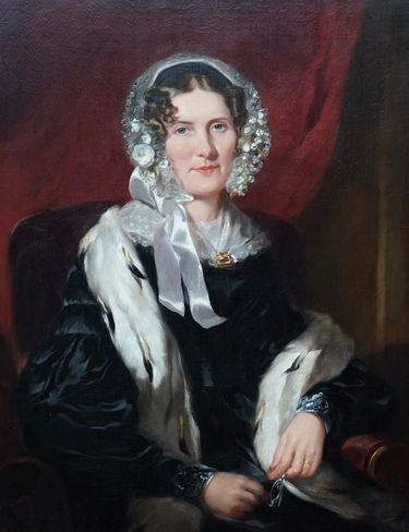 Seated Portrait of a Lady in Ermine Stole