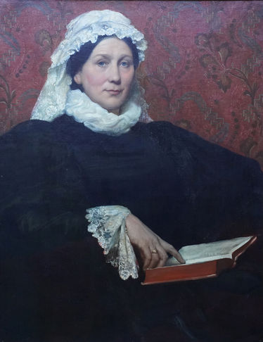 Portrait of Sarah Kelsall, 2nd Wife of Joseph Cash