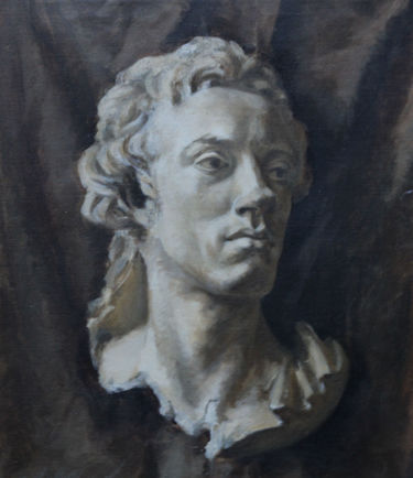 Study of a Marble Bust