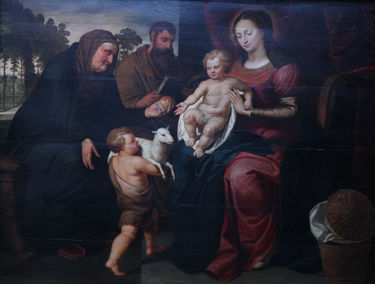 Saint Elizabeth with the Virgin Mary 