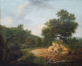 ../British 18th century Landscape by Richard Wilson at Richard Taylor Fine Art