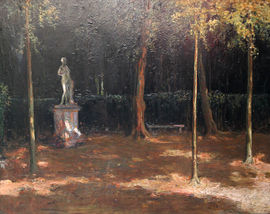 ../Impressionist Garden Landscape Versailles by Alexander Jamieson Richard Taylor Fine Art